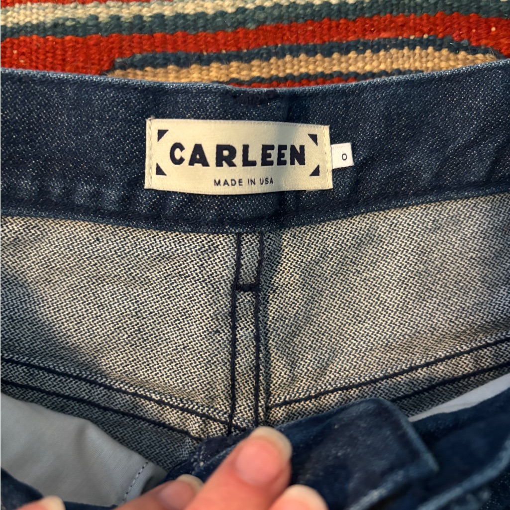 Carleen Wraparound Relaxed Jeans 0 — image 3 of 8
